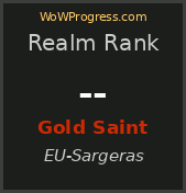 Gold-saint of sargeras Type